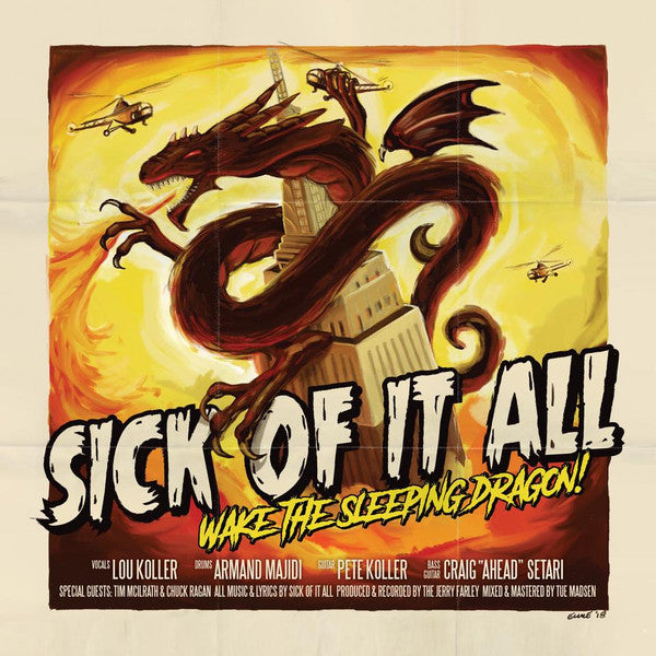 Sick Of It All / Wake The Sleeping Dragon! - LP