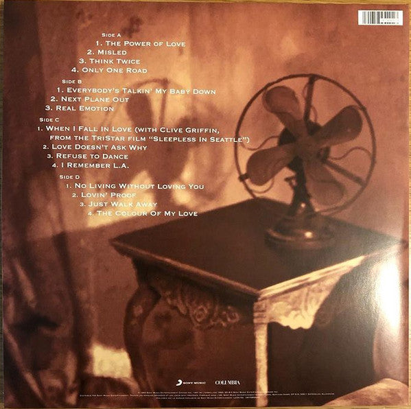 Celine Dion / The Colour Of My Love - 2LP Turquoise