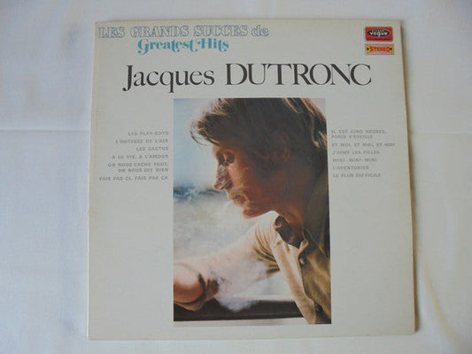 Jacques Dutronc / Les Grands Succès De - Greatest Hits - LP Used