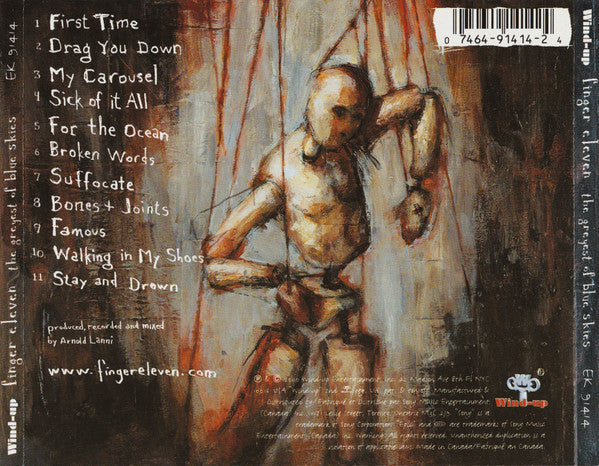 Finger Eleven / The Greyest of Blue Skies - CD (Used)