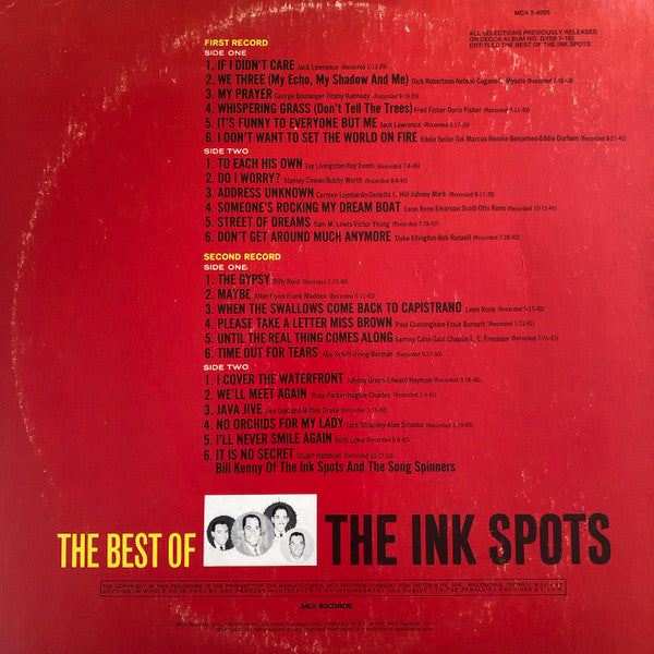The Ink Spots / The Best Of The Ink Spots - LP USED