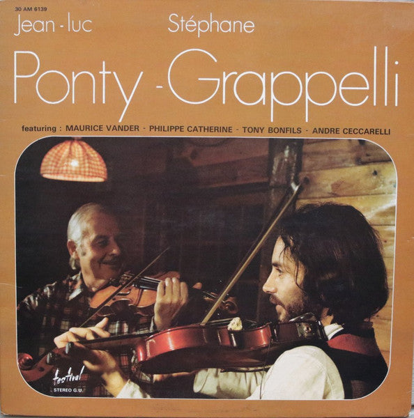 Jean-Luc Ponty, Stéphane Grappelli / Ponty - Grappelli - LP Used