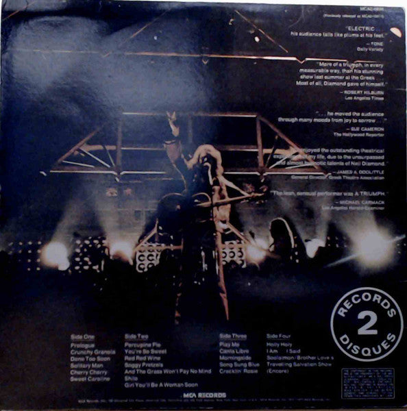 Neil Diamond / Hot August Night - LP USED