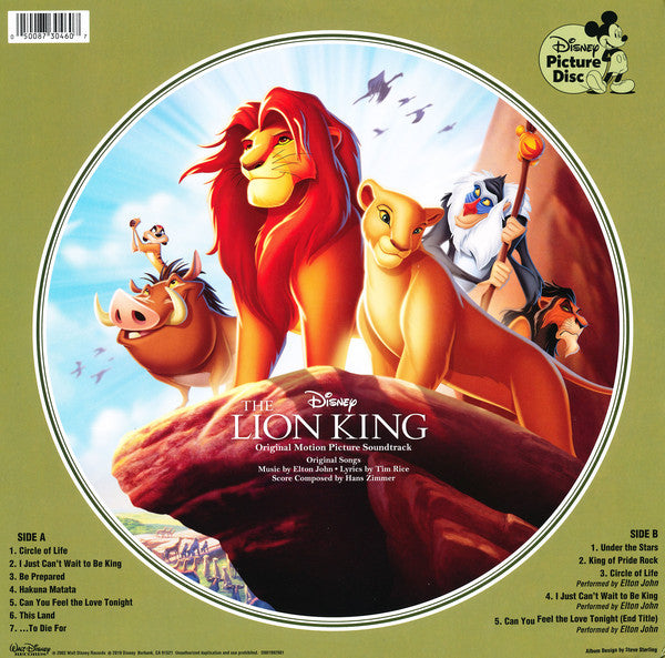 Various / The Lion King (O.S.T) - LP PICT DISC