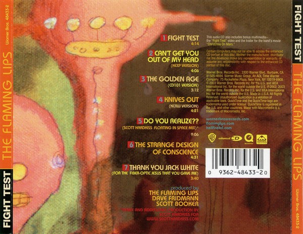 The Flaming Lips / Fight Test - CD (Used)