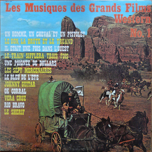 Mario Cavallero et son orchestre / Les Musiques des Grands Films Western N°1 - LP USAGÉ