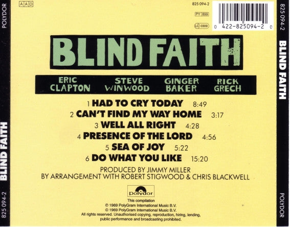 Blind Faith / Blind Faith - CD (Used)