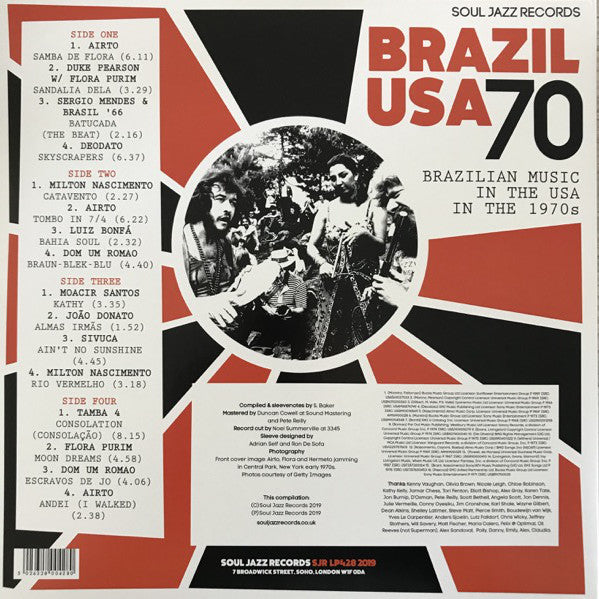 Various / Brazil USA 70 (Brazilian Music In The USA In The 1970s) - LP
