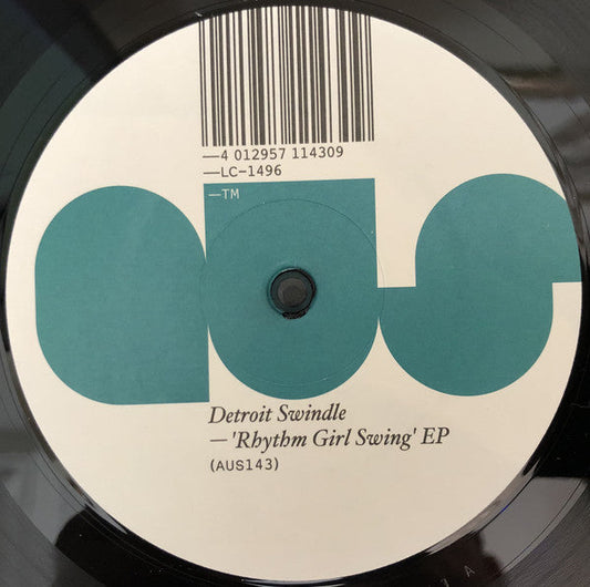 Detroit Swindle ‎/ Rhythm Girl Swing EP - LP 12''