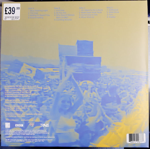 Travis / Live At Glastonbury '99 - LP
