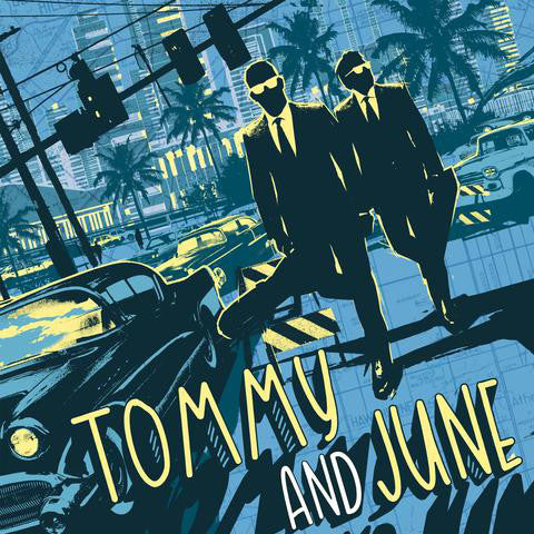 Tommy And June / Tommy And June - LP Used Yellow/Cyan