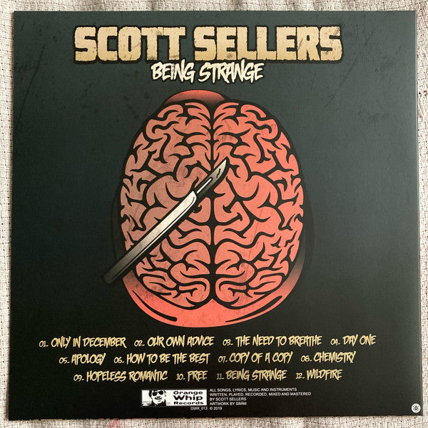 Scott Sellers / Being Strange - LP Used Pink w/ Red splatter