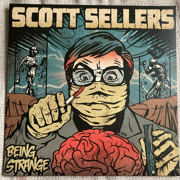 Scott Sellers / Being Strange - LP Used Pink w/ Red splatter
