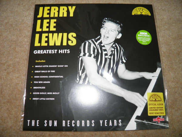Jerry Lee Lewis ‎/ Greatest Hits - The Sun Records Years - LP Used green