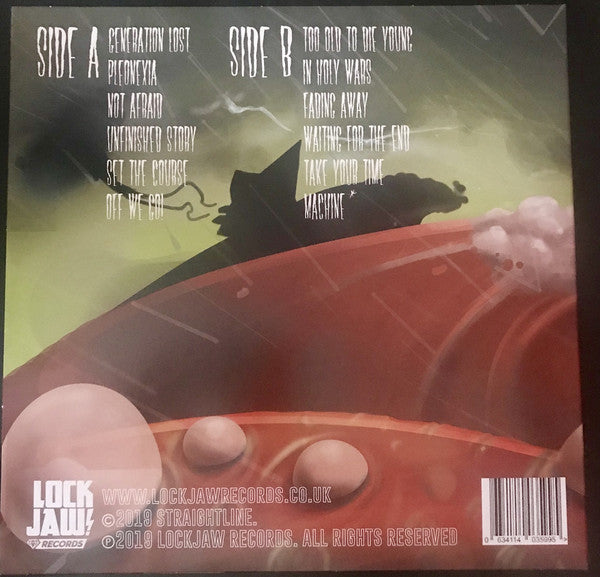Straightline ‎/ Vanishing Values - LP Used clear red