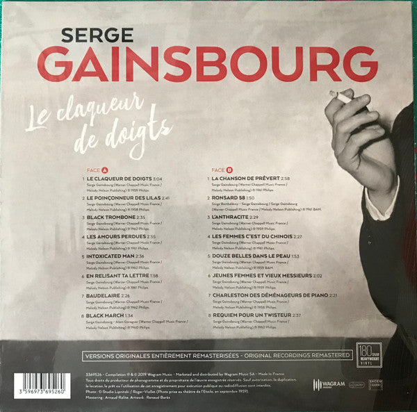 Serge Gainsbourg / Le Claqueur De Doigts - LP