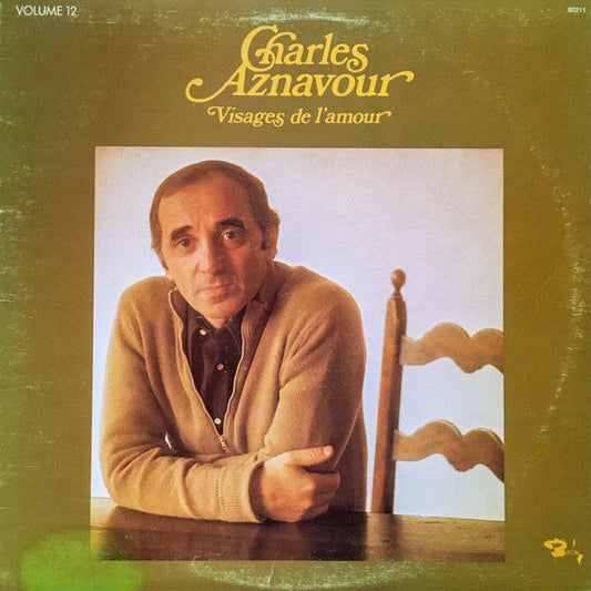 Charles Aznavour ‎/ Visages De L'Amour - LP USED