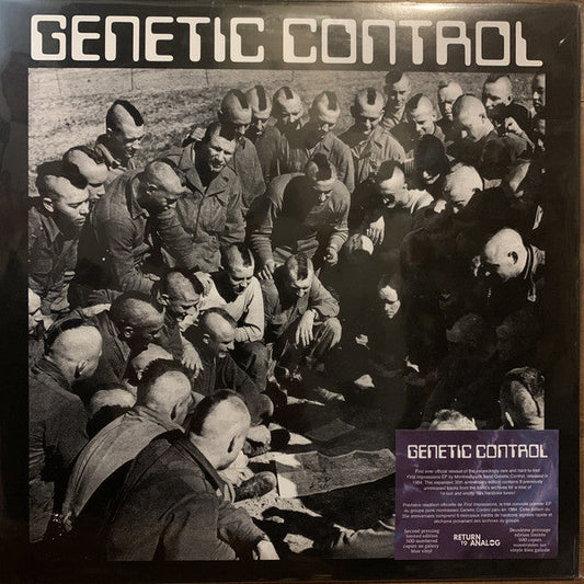 Genetic Control ‎/ First Impressions - LP jaune