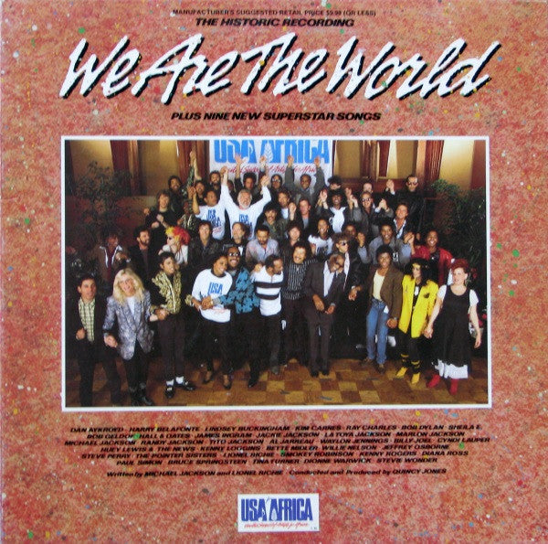 USA For Africa / We Are The World - LP Used