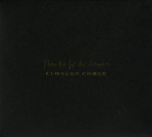 Leonard Cohen / Thanks For The Dance - CD
