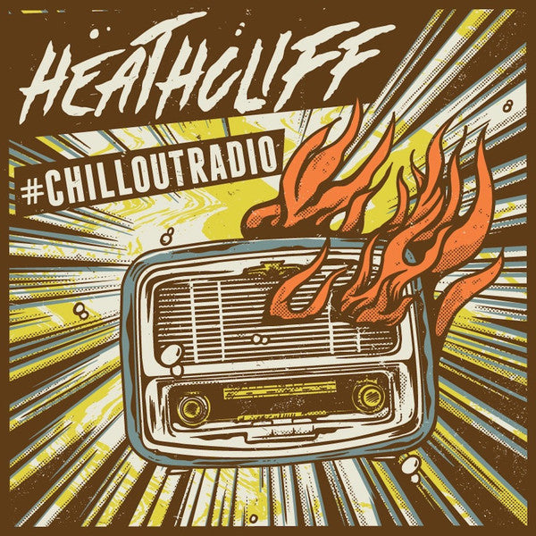Heathcliff / #chilloutradio - LP Light Blue (Transparent) with Yellow Splatter (Used)