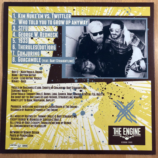 Heathcliff / #chilloutradio - LP Light Blue (Transparent) with Yellow Splatter (Used)