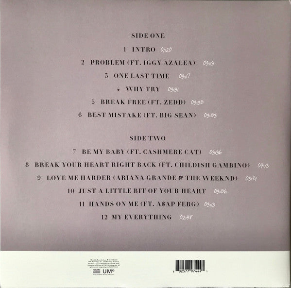 Ariana Grande / My Everything - LP