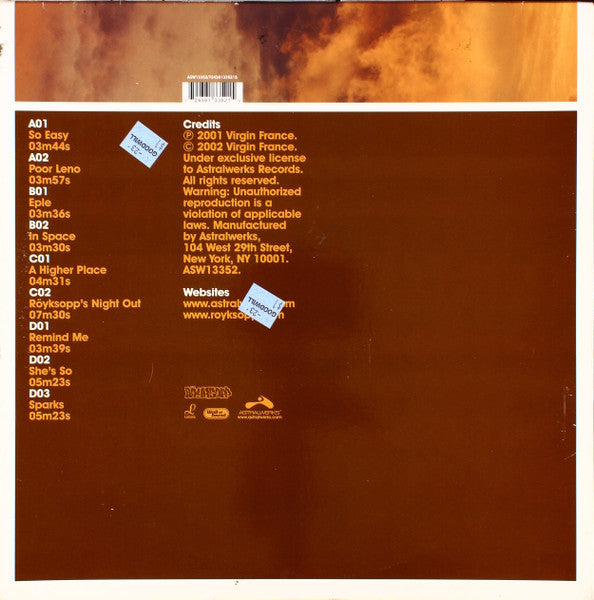 Röyksopp / Melody A.M. - LP (Used)