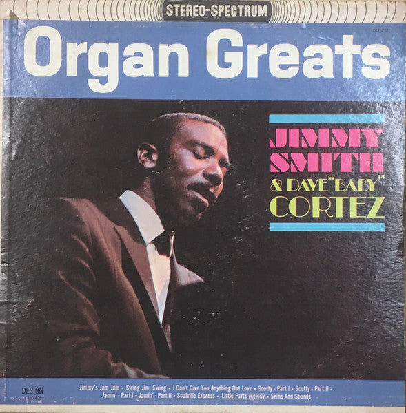 Jimmy Smith & Dave "Baby" Cortez / Organ Greats - LP Used
