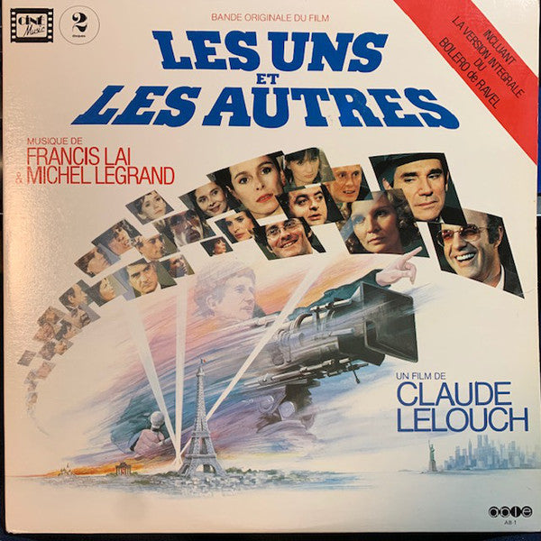 Francis Lai & Michel Legrand ‎/ Les Uns Et Les Autres (BOF) ‎– 2LP Used
