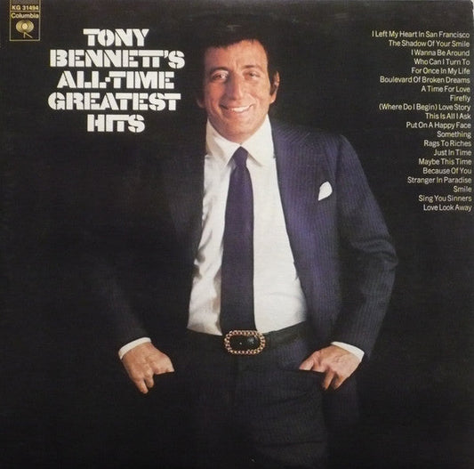 Tony Bennett / All Time Greatest Hits - 2LP Used