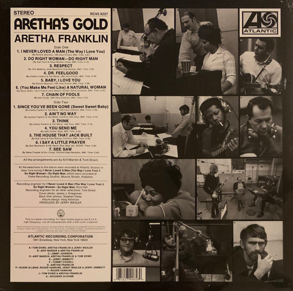 Aretha Franklin / Aretha's Gold - LP LEMON-LIME