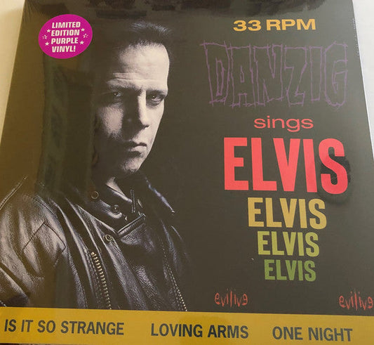 Danzig ‎/ Sings Elvis - LP PURPLE