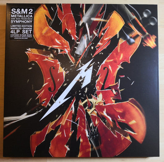 Metallica & San Francisco Symphony ‎/ S&M2 - 4LP ORANGE RSD2020
