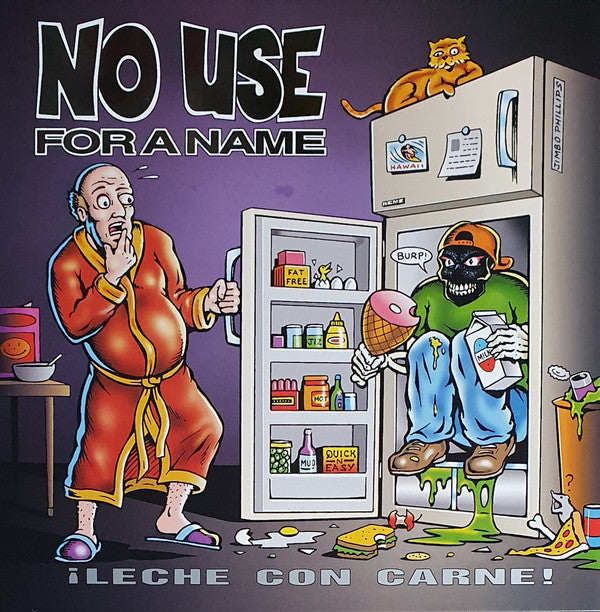 No Use For A Name ‎/ ¡Leche Con Carne!- LP Used RED/WHITE HAZE