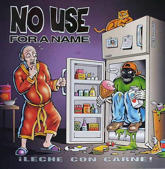 No Use For A Name ‎/ ¡Leche Con Carne!- LP Used RED/WHITE HAZE