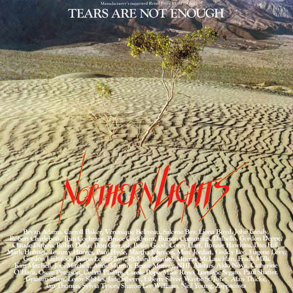 Northern Lights / Tears Are Not Enough - LP Used 12''