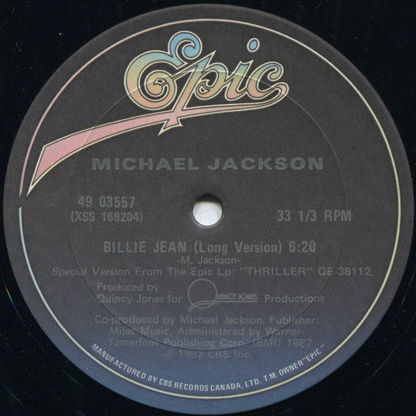 Michael Jackson / Billie Jean - LP 12'' Used