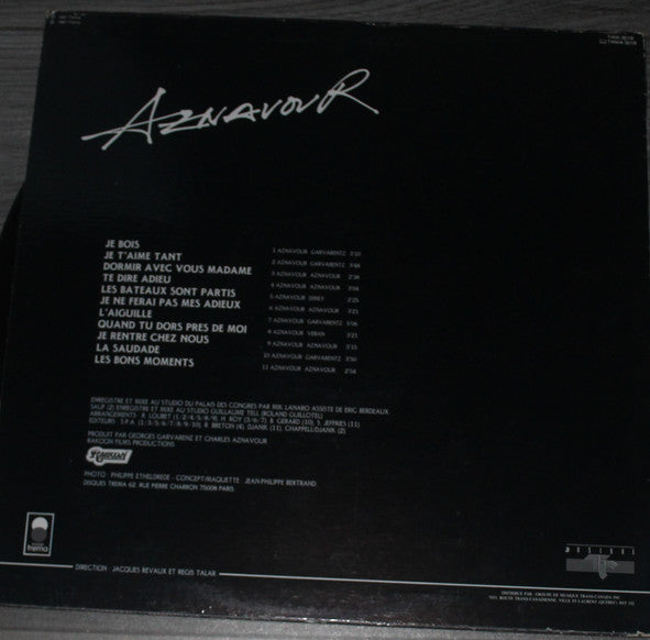 Charles Aznavour / Aznavour - LP USED