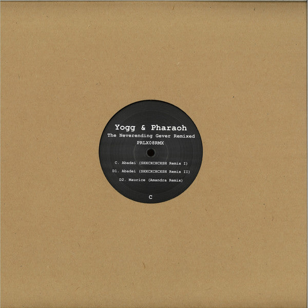 Yogg, Pharaoh / The Neverending Gever Remixed - 2LP 12"