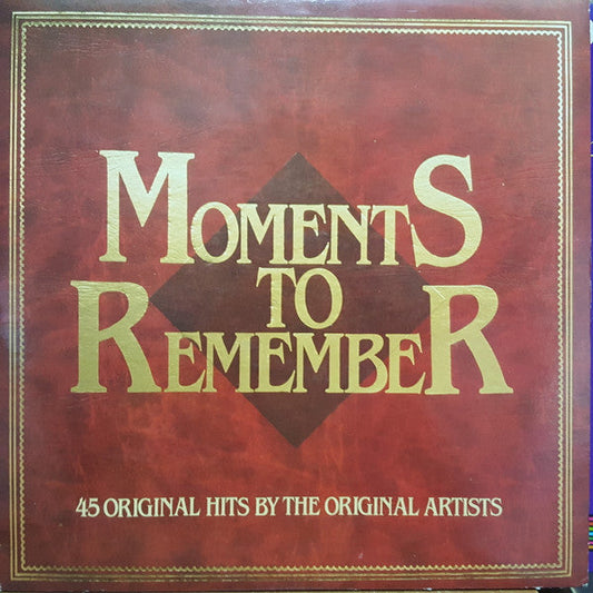 Various / Moments To Remember - 4LP Used