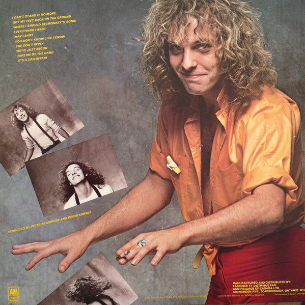 Peter Frampton / Where I Should Be - LP USED