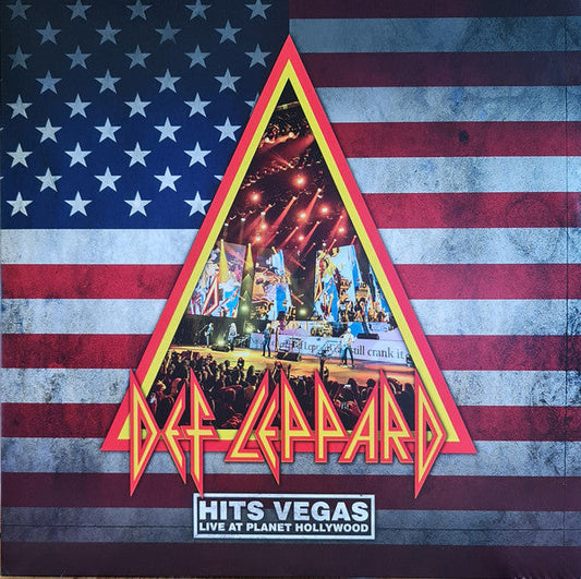 Def Leppard ‎/ Hits Vegas - Live At Planet Hollywood - 3LP BLUE