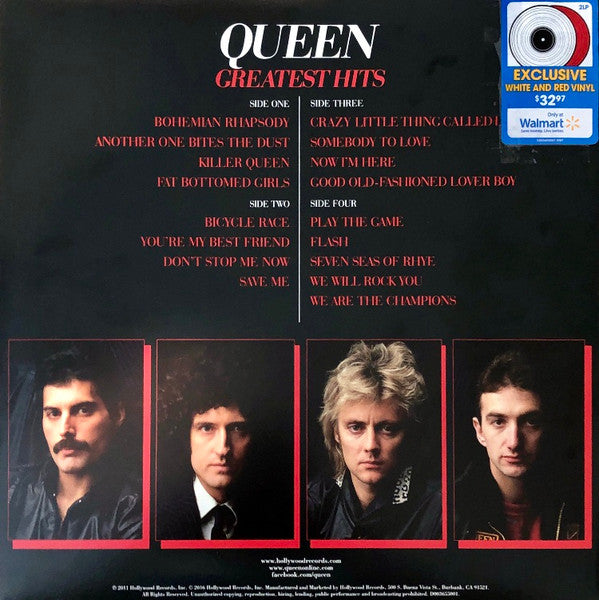 Queen / Greatest Hits - 2LP rouge, blanc
