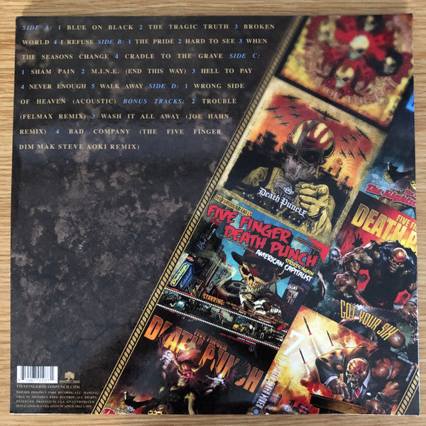 Five Finger Death Punch / A Decade Of Destruction Volume 2 - 2LP BLEU COBALT