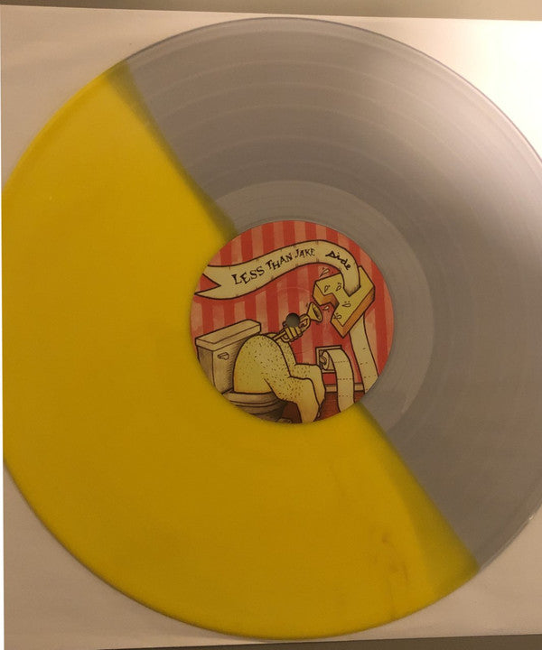 Less Than Jake ‎/ B Is For B-Sides - LP YELLOW CLEAR