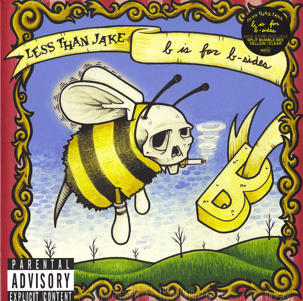 Less Than Jake ‎/ B Is For B-Sides - LP YELLOW CLEAR