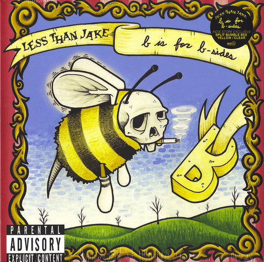 Less Than Jake ‎/ B Is For B-Sides - LP YELLOW CLEAR