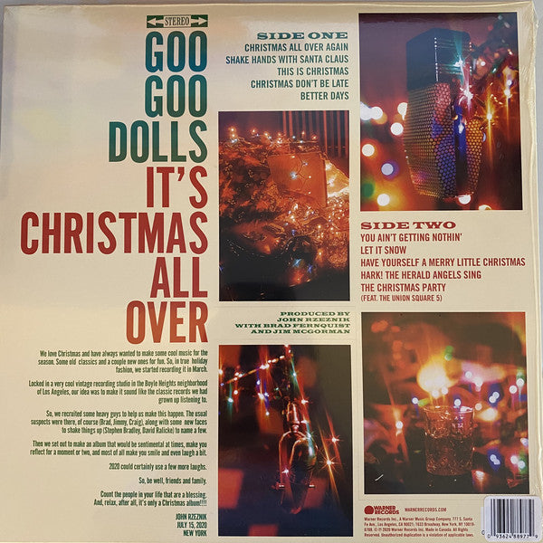 Goo Goo Dolls / It's Christmas All Over - LP