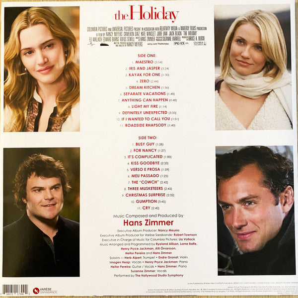 Hans Zimmer / The Holiday (O.S.T) - LP WHITE